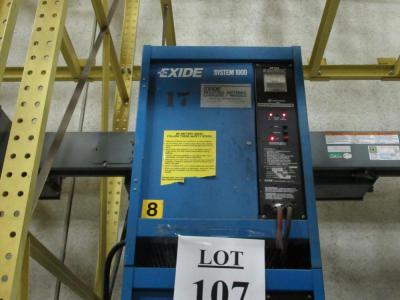 EXIDE SYSTEM 1000 24 VOLT BATTERY CHARGER MODEL ES1-12-550-B