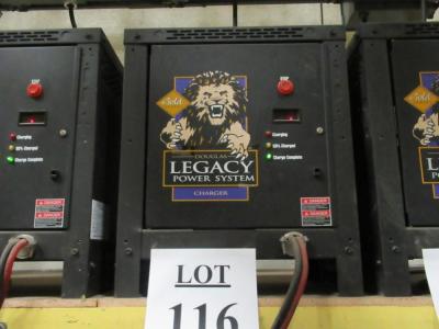 DOUGLAS LEGACY POWER SYSTEM 24 VOLT BATTERY CHARGER MODEL 1B12-600L