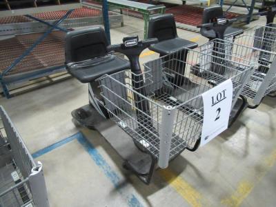 AMIGO 500 POUND CAPACITY MOTORIZED SHOPPING CART