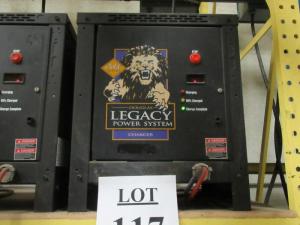 DOUGLAS LEGACY POWER SYSTEM 24 VOLT BATTERY CHARGER MODEL 1B12-600L