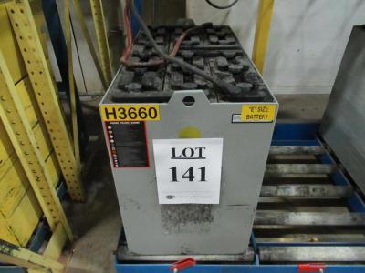 ENERSYS 36 VOLT 1000 A.H. FORKLIFT BATTERY 18 CELL MODEL 125P-17