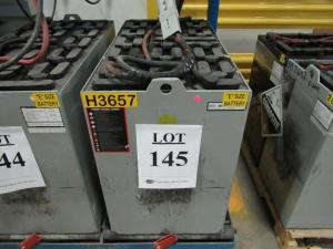 ENERSYS 36 VOLT 1000 A.H. FORKLIFT BATTERY 18 CELL MODEL 125P-17