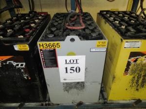 ENERSYS 36 VOLT 1000 A.H. FORKLIFT BATTERY 18 CELL MODEL 125P-17