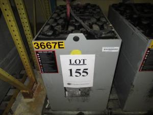 ENERSYS 36 VOLT 1000 A.H. FORKLIFT BATTERY 18 CELL MODEL 125P-17