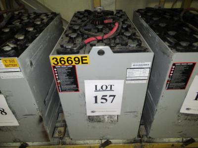 ENERSYS 36 VOLT 1000 A.H. FORKLIFT BATTERY 18 CELL MODEL 125P-17