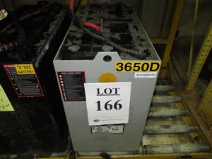 ENERSYS 36 VOLT 875 A.H. FORKLIFT BATTERY 18 CELL MODEL 125P-15