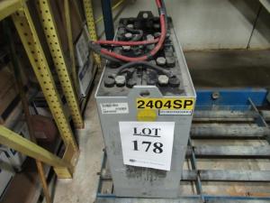 ENERSYS 24 VOLT 875 A.H. FORKLIFT BATTERY MODEL 12-125P-15