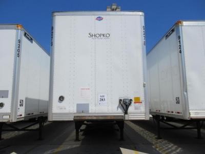 2015 UTILITY 4000D-X COMPOSITE DRY VAN TRAILER 53' FOOT LONG WITH SKIRT VIN# 1UYVS2530FG302615 UNIT# 9278 (Please allow 3-4 week delivery. These titles will be Fedexed to the addresses of the registered buyer)