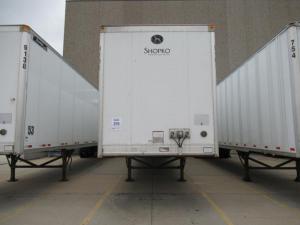 2013 GREAT DANE DRY VAN TRAILER 53' FOOT LONG VIN# 1GRAP0623DT576054 UNIT# 9101