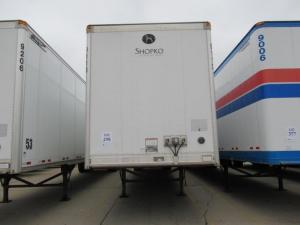 2013 GREAT DANE DRY VAN TRAILER 53' FOOT LONG VIN# 1GRAP062XDT576066 UNIT# 9113