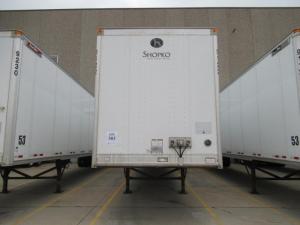 2013 GREAT DANE DRY VAN TRAILER 53' FOOT LONG VIN# 1GRAP0620DT576075 UNIT# 9122