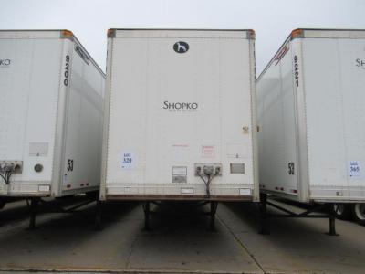 2013 GREAT DANE DRY VAN TRAILER 53' FOOT LONG VIN# 1GRAP0625DK226382 UNIT# 9200 (Please allow 3-4 week delivery. These titles will be Fedexed to the addresses of the registered buyer)