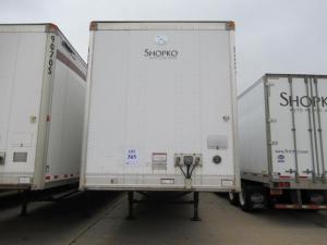 2008 GREAT DANE DRY VAN TRAILER 53' FOOT LONG VIN# 1GRAP06238T546302 UNIT# 9070S