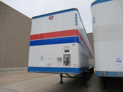 2007 GREAT DANE DRY VAN TRAILER 53' FOOT LONG VIN# 1GRAA06267B705996 UNIT# 9003