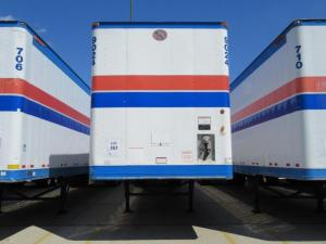 2007 GREAT DANE DRY VAN TRAILER 53' FOOT LONG VIN# 1GRAA06287B706017 UNIT# 9024