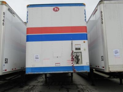 2007 GREAT DANE DRY VAN TRAILER 45' FOOT LONG WITH LIFTGATE VIN# 1GRAA90227B706608 UNIT# 9040