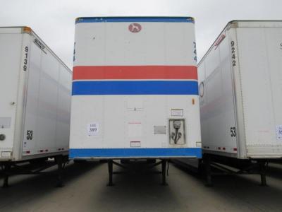 2005 GREAT DANE DRY VAN TRAILER 53' FOOT LONG VIN# 1GRAA06265B709172 UNIT# 744