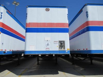 2000 GREAT DANE DRY VAN TRAILER 53' FOOT LONG VIN# 1GRAA0629YB023504 UNIT# 657