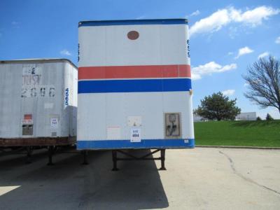 2000 GREAT DANE DRY VAN TRAILER 53' FOOT LONG VIN# 1GRAA0622YB023506 UNIT# 659