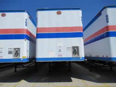 2000 GREAT DANE DRY VAN TRAILER 53' FOOT LONG VIN# 1GRAA0626YB023508 UNIT# 661