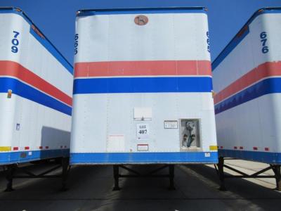 2000 GREAT DANE DRY VAN TRAILER 53' FOOT LONG VIN# 1GRAA0628YB023512 UNIT# 665