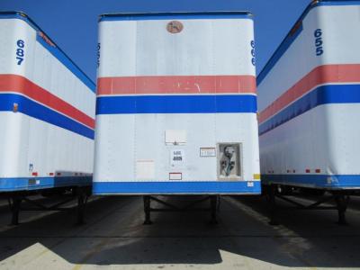 2000 GREAT DANE DRY VAN TRAILER 53' FOOT LONG VIN# 1GRAA062XYB023513 UNIT# 666