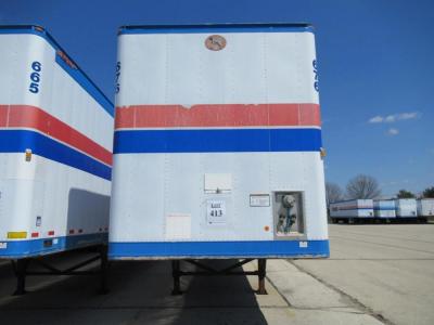 2000 GREAT DANE DRY VAN TRAILER 53' FOOT LONG VIN# 1GRAA0622YB023523 UNIT# 676