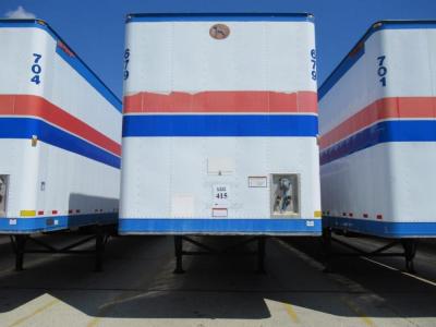 2000 GREAT DANE DRY VAN TRAILER 53' FOOT LONG VIN# 1GRAA0623YB064002 UNIT# 679