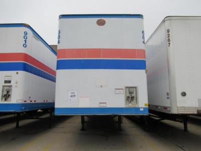 2000 GREAT DANE DRY VAN TRAILER 53' FOOT LONG VIN# 1GRAA0622YB064007 UNIT# 684