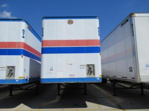 2000 GREAT DANE DRY VAN TRAILER 53' FOOT LONG VIN# 1GRAA0626YB064012 UNIT# 689