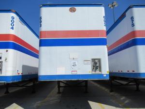 2000 GREAT DANE DRY VAN TRAILER 53' FOOT LONG VIN# 1GRAA0623YB064016 UNIT# 693