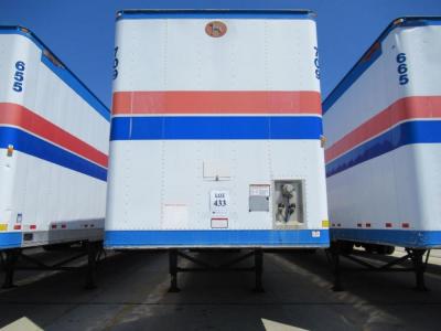 2000 GREAT DANE DRY VAN TRAILER 53' FOOT LONG VIN# 1GRAA0621YB064032 UNIT# 709