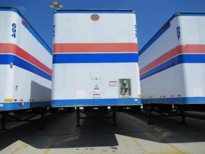 2000 GREAT DANE DRY VAN TRAILER 53' FOOT LONG VIN# 1GRAA0620YB064040 UNIT# 717