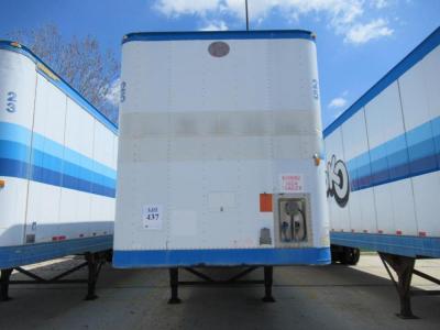 1993 GREAT DANE DRY VAN TRAILER 48' FOOT LONG VIN# 1GRAA8828PB174201 UNIT# 25