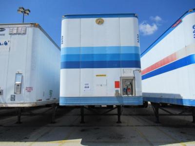 1991 GREAT DANE DRY VAN TRAILER 45' FOOT LONG VIN# 1GRAA8920MB081604 UNIT# 22