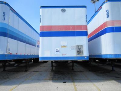 2000 GREAT DANE DRY VAN TRAILER 53' FOOT LONG VIN# 1GRAA0620YB023505 UNIT# 658