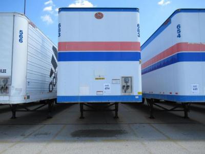 2000 GREAT DANE DRY VAN TRAILER 53' FOOT LONG VIN# 1GRAA0620YB064006 UNIT# 683