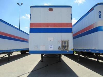 1999 GREAT DANE DRY VAN TRAILER 53' FOOT LONG VIN# 1GRAA0624XB163801 UNIT# 652