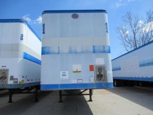 1994 GREAT DANE DRY VAN TRAILER 45' FOOT LONG VIN# 1GRAA0626RB153211 UNIT# 624