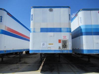 1994 GREAT DANE DRY VAN TRAILER 53' FOOT LONG VIN# 1GRAA0628RB153212 UNIT# 625