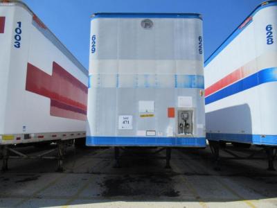 1994 GREAT DANE DRY VAN TRAILER 53' FOOT LONG VIN#1GRAA0625RB153216 UNIT# 629