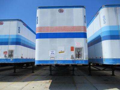 1994 GREAT DANE DRY VAN TRAILER 53' FOOT LONG VIN# 1GRAA0620RB153222 UNIT# 635