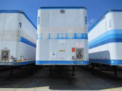 1994 GREAT DANE DRY VAN TRAILER 53' FOOT LONG VIN# 1GRAA0623RB153229 UNIT# 642