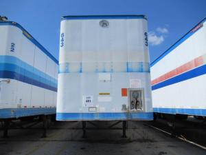 1994 GREAT DANE DRY VAN TRAILER 53' FOOT LONG VIN#1GRAA062XRB153230 UNIT# 643