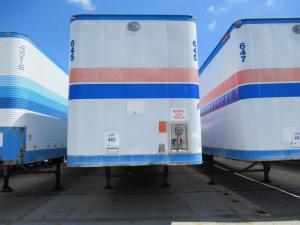 1994 GREAT DANE DRY VAN TRAILER 53' FOOT LONG VIN# 1GRAA0623RB153232 UNIT# 645