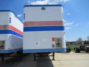 1989 GREAT DANE DRY VAN TRAILER 36' FOOT LONG VIN#1GRAA7226RB177815 UNIT# 455