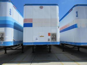 1993 GREAT DANE DRY VAN TRAILER 45' FOOT LONG VIN# 1GRAA882XPB174202 UNIT# 26