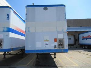 1993 GREAT DANE DRY VAN TRAILER 53' FOOT LONG VIN# 1GRAA0620PB177002 UNIT# 613