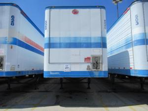 1987 GREAT DANE DRY VAN TRAILER 53' FOOT LONG VIN# 1GRAA0622HB034005 UNIT# 528