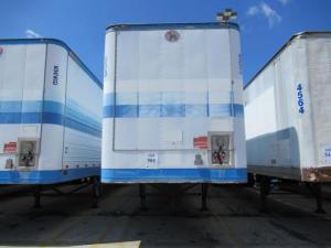 1986 GREAT DANE DRY VAN TRAILER 53' FOOT LONG VIN# 1GRAA0625GB136803 UNIT# 503